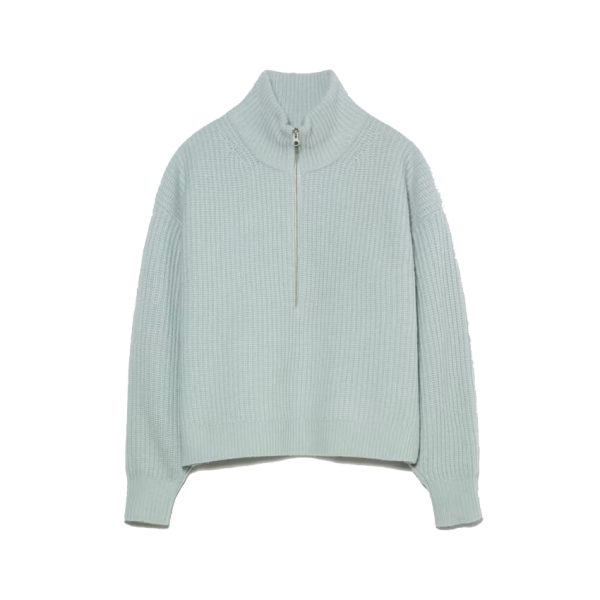 The Felted Merino Half-Zip Sweater