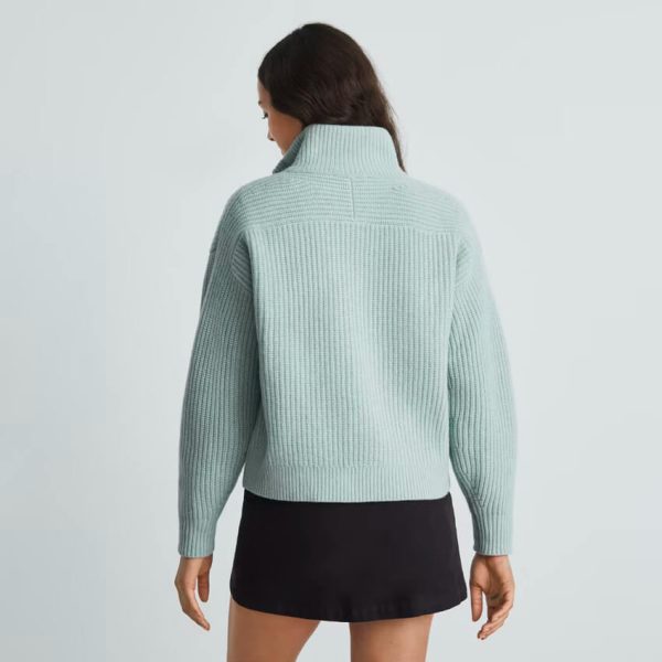 The Felted Merino Half-Zip Sweater